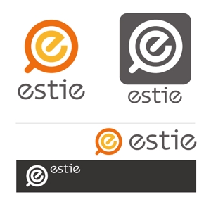 MATSUMURA (mymy_5362)さんのオフィス検索エンジン「estie」のロゴへの提案