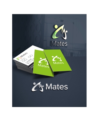 D.R DESIGN (Nakamura__)さんのWebプロモーション事業 「Mates」のロゴへの提案