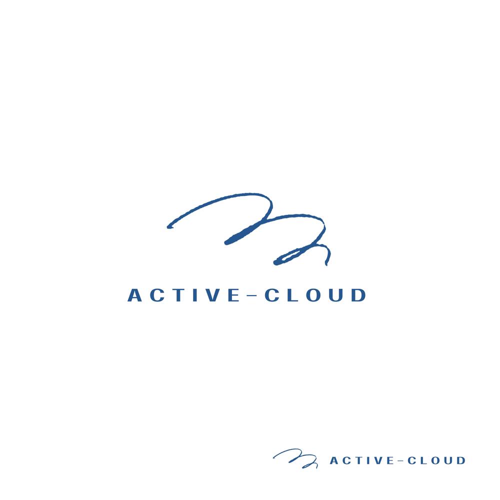 「ACTIVE-CLOUD」のロゴ作成