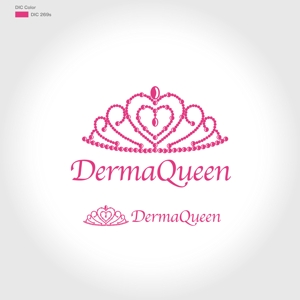 HATTA DESIGN OFFICE (genji0729)さんの「DermaQueen」のロゴ作成への提案