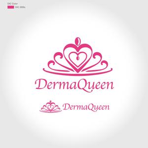 HATTA DESIGN OFFICE (genji0729)さんの「DermaQueen」のロゴ作成への提案