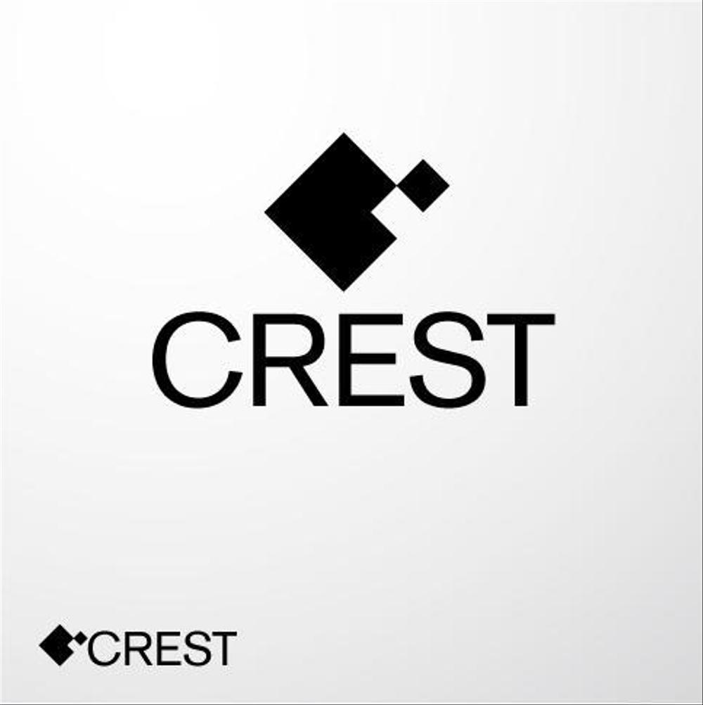 「CREST」のロゴ作成