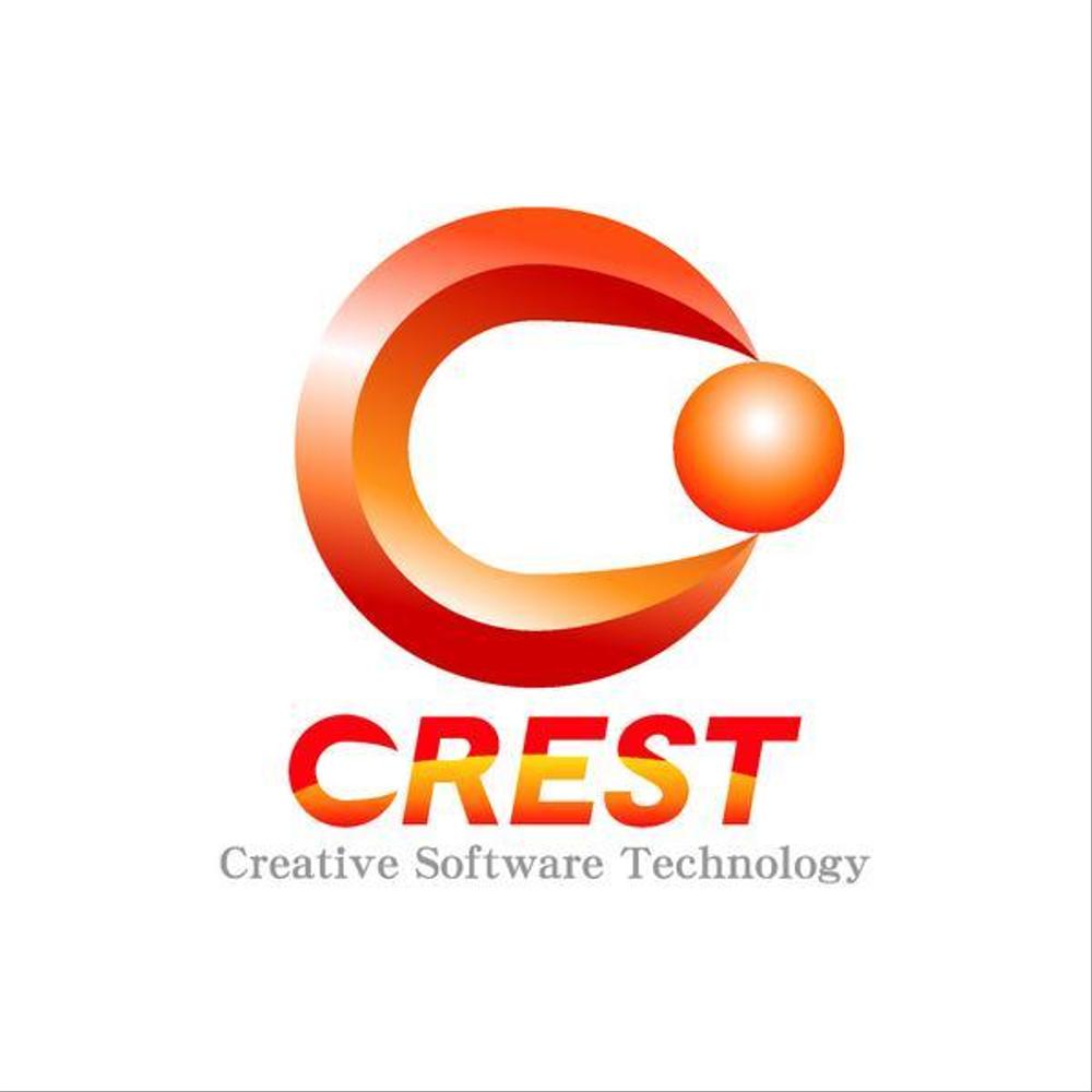 「CREST」のロゴ作成