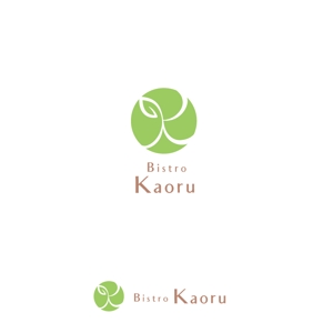 marutsuki (marutsuki)さんの新規飲食店（ビストロ）「BistroKaoru」のロゴへの提案