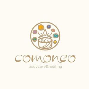 鈴木 ようこ (yoko115)さんの「comoneo bodycare&healing」リラクゼーションサロンのロゴ作成への提案