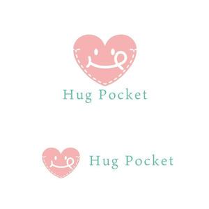 otanda (otanda)さんの子育てマッチングアプリ「Hug Pocket」のロゴ　への提案