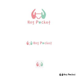 noraya_jr (noraya_jr)さんの子育てマッチングアプリ「Hug Pocket」のロゴ　への提案