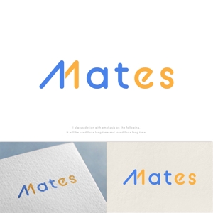 株式会社ガラパゴス (glpgs-lance)さんのWebプロモーション事業 「Mates」のロゴへの提案