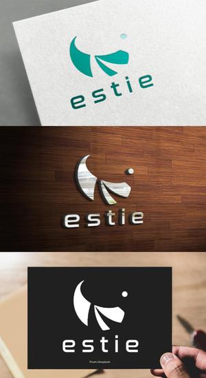 athenaabyz ()さんのオフィス検索エンジン「estie」のロゴへの提案