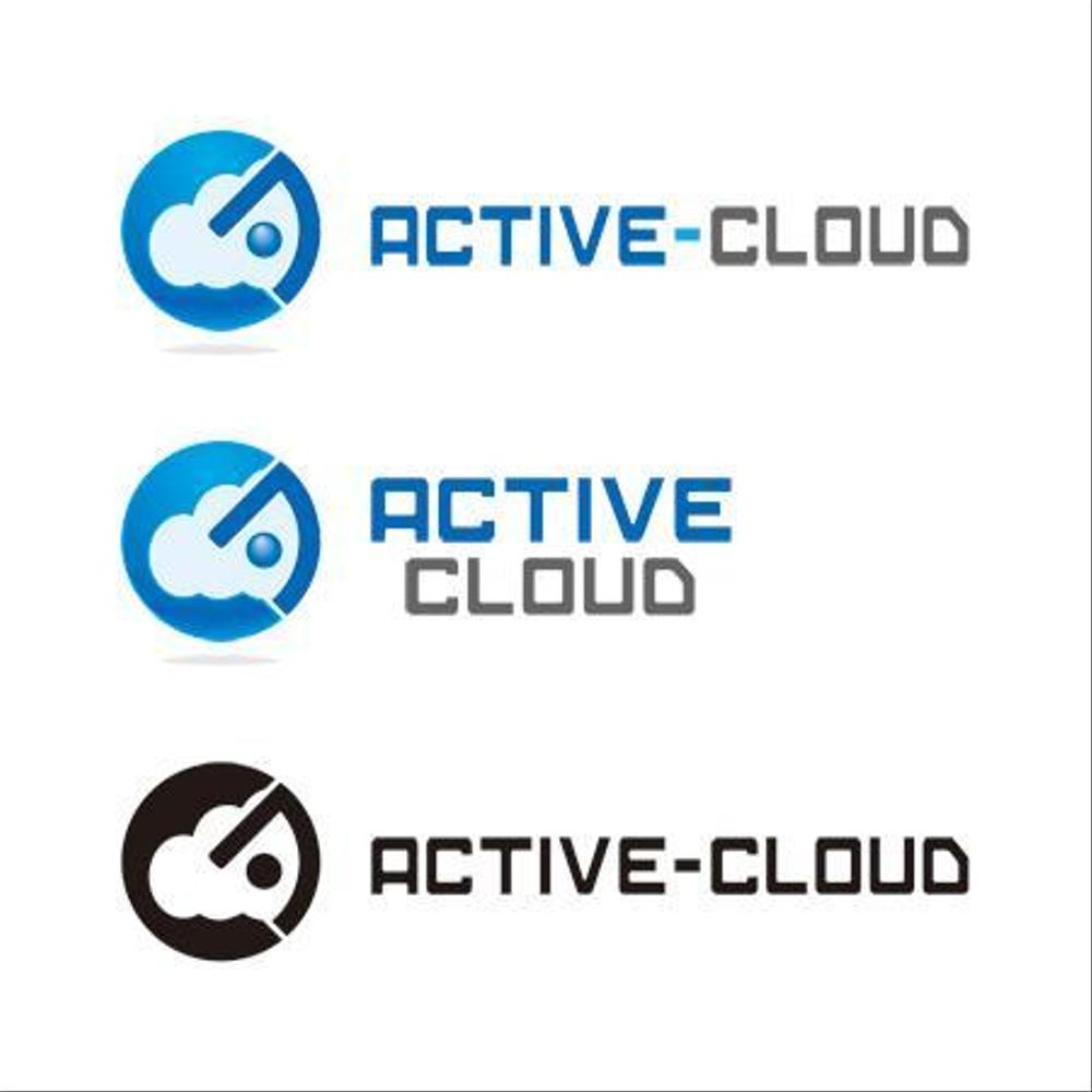 「ACTIVE-CLOUD」のロゴ作成