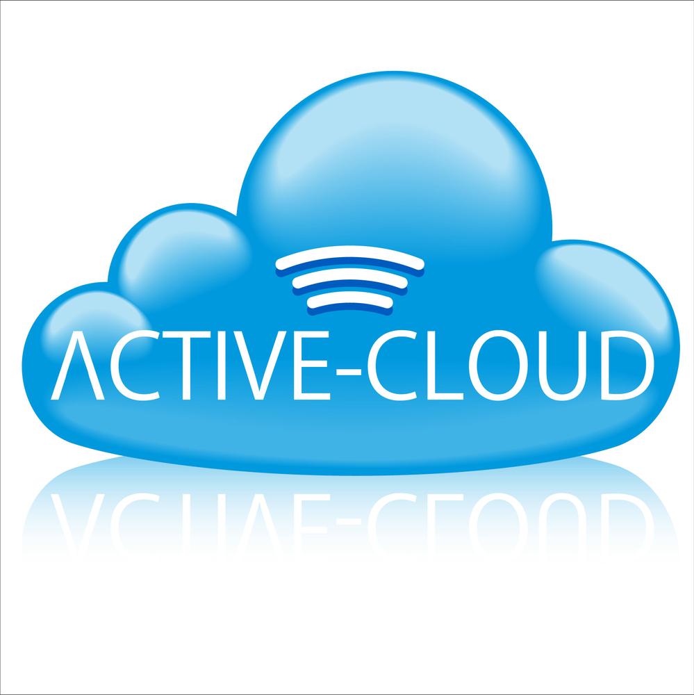 「ACTIVE-CLOUD」のロゴ作成