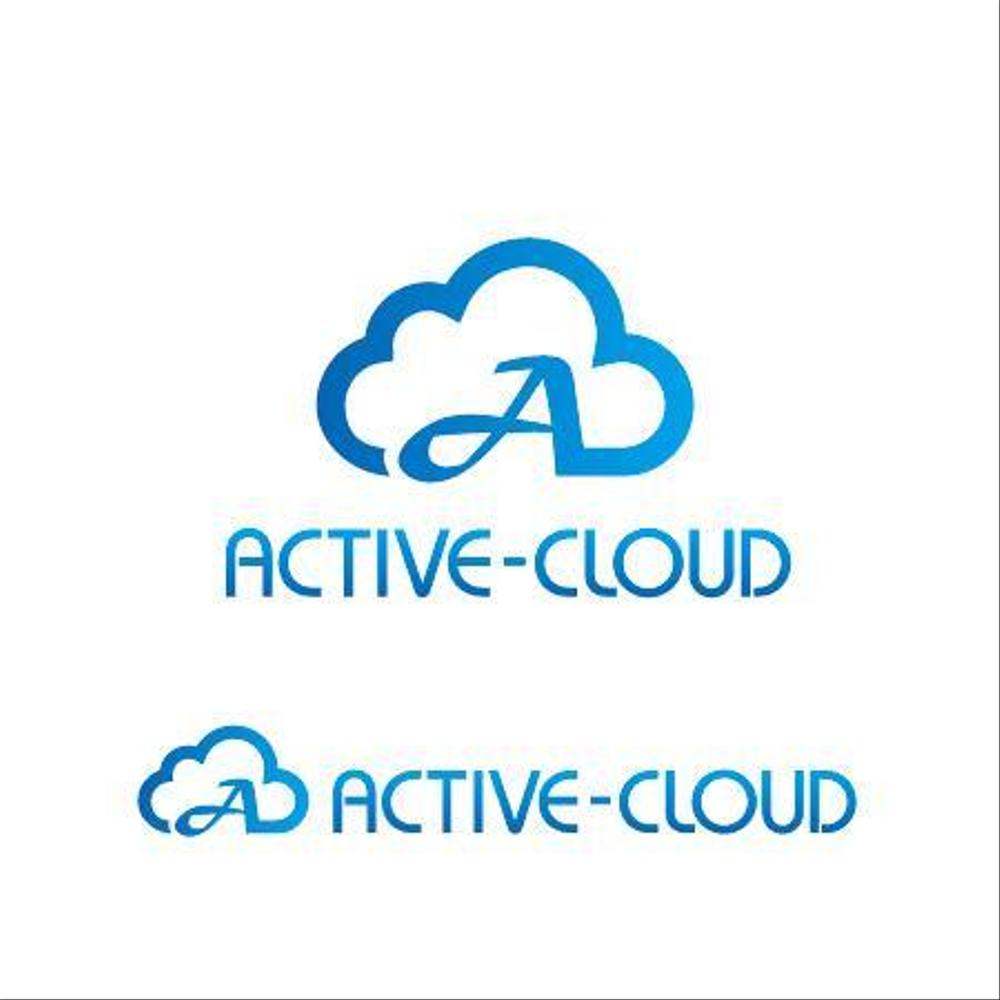 「ACTIVE-CLOUD」のロゴ作成