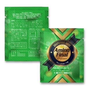 Big moon design (big-moon)さんのアミノ酸粉末飲料の化粧箱、分包フィルムのデザインへの提案