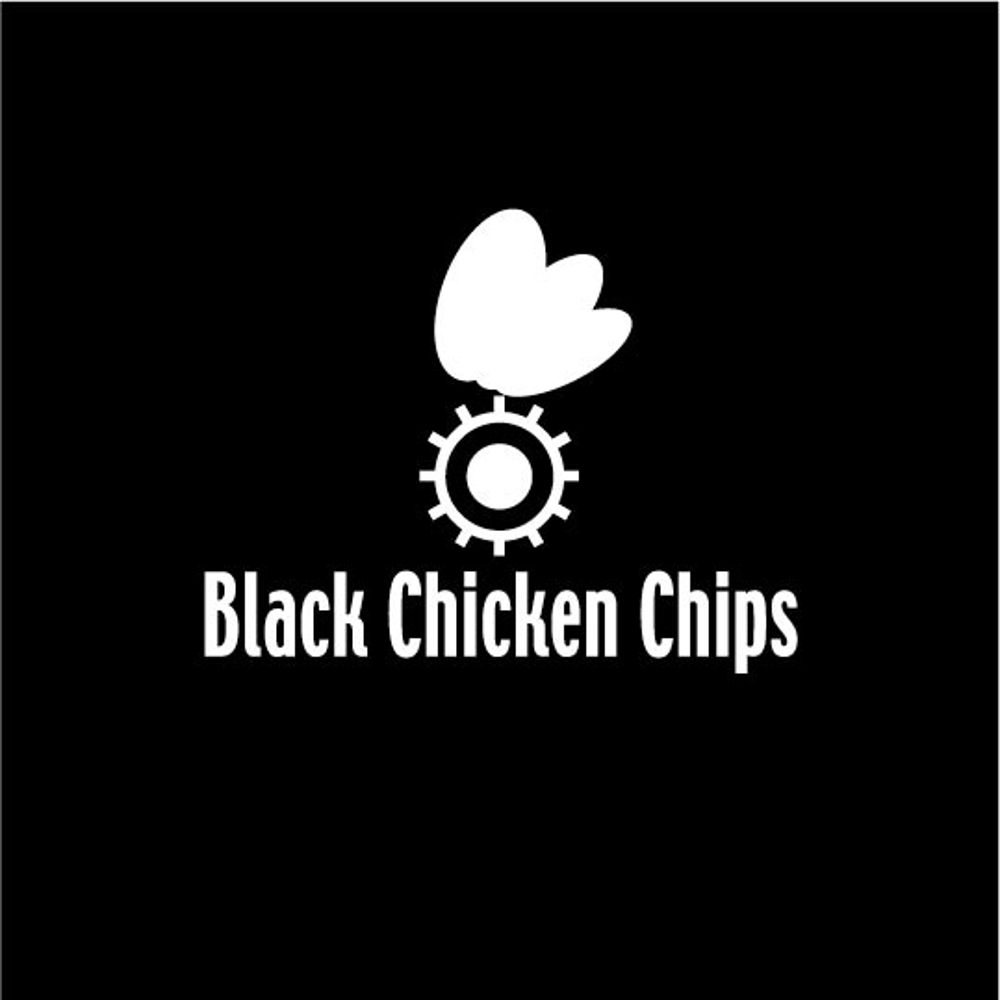 チキンフライ「Black Chicken Chips」のロゴ