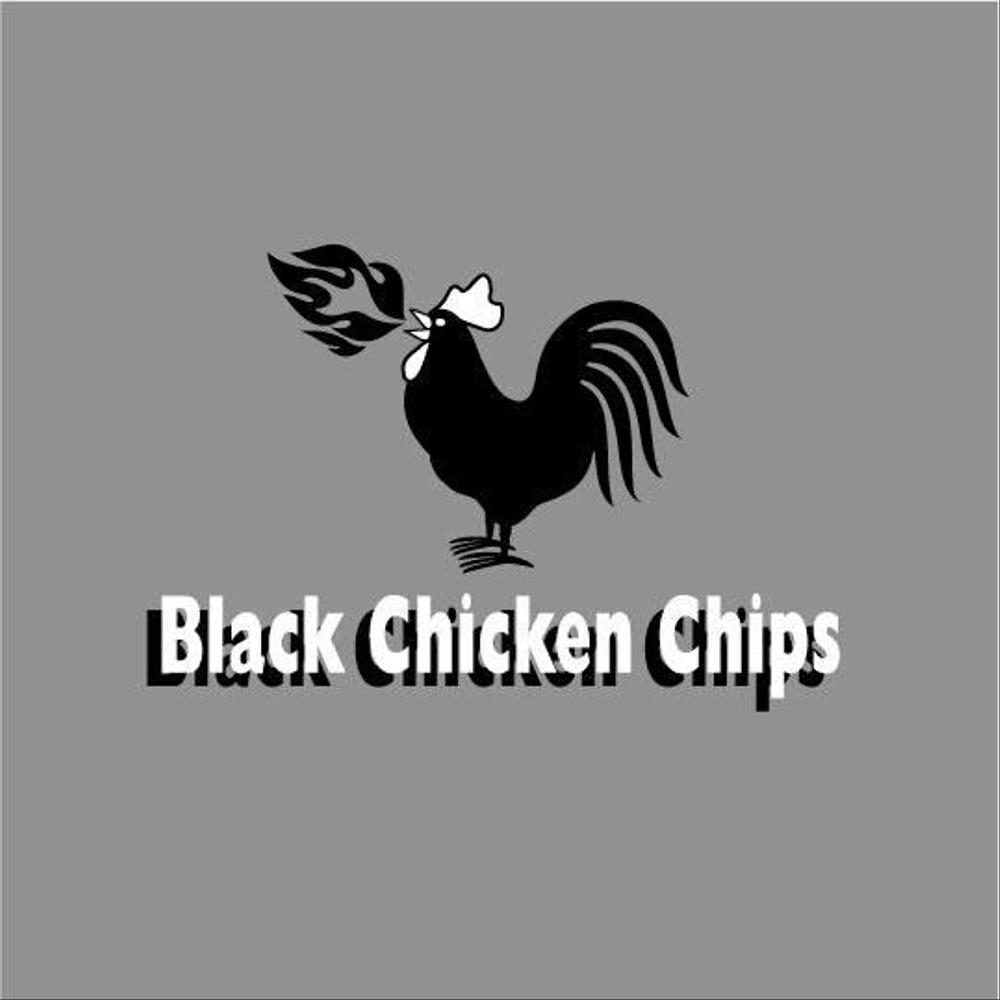 チキンフライ「Black Chicken Chips」のロゴ