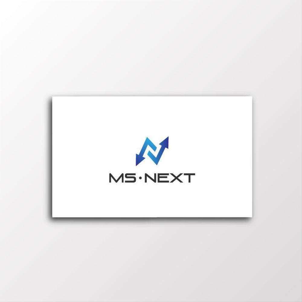 警備会社「株式会社MS・NEXT」のロゴマークとロゴタイプ
