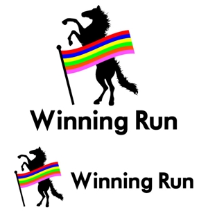 daikoku (bocco_884)さんの「Winning　Run」のロゴ作成への提案