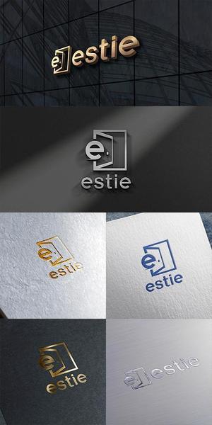 lightworker (lightworker)さんのオフィス検索エンジン「estie」のロゴへの提案