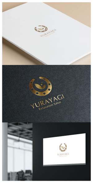 mogu ai (moguai)さんのリラクゼーションサロン「YURAYAGI」のロゴ作成への提案