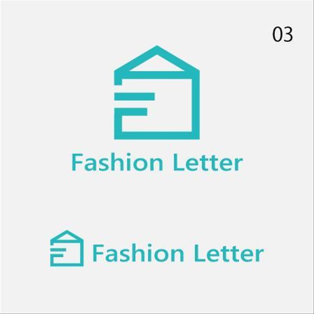 アパレルショップサイト「Fashion Letter」のロゴ