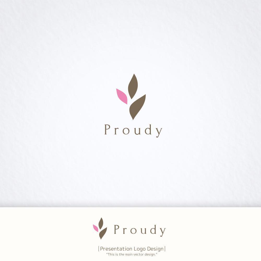 新規オープン 高級エステ　「Proudy 」のロゴ