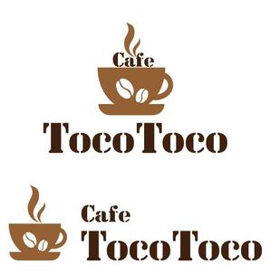 sonas (sonas)さんのカフェ「Toco Toco」のロゴへの提案