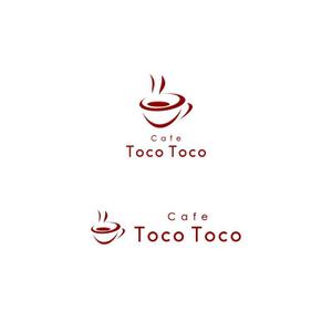 Yolozu (Yolozu)さんのカフェ「Toco Toco」のロゴへの提案