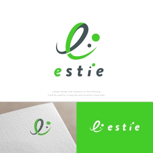 株式会社ガラパゴス (glpgs-lance)さんのオフィス検索エンジン「estie」のロゴへの提案