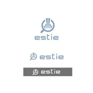  K-digitals (K-digitals)さんのオフィス検索エンジン「estie」のロゴへの提案