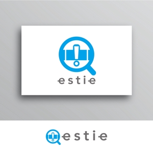 White-design (White-design)さんのオフィス検索エンジン「estie」のロゴへの提案