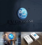 中津留　正倫 (cpo_mn)さんの電気自動車専門店『EV Garage SR』のロゴへの提案