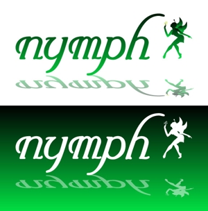 daikoku (bocco_884)さんの「nymph 　NYMPH　ニンフ」のロゴ作成への提案