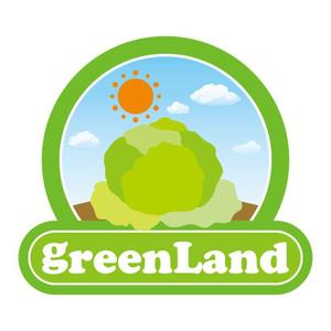 perles de verre (perles_de_verre)さんの「greenLand」のロゴ作成への提案