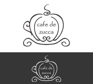 おいば花歩 (oibakaho)さんのカフェ「カフェドズッカ」のロゴへの提案