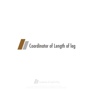 HABAKIdesign (hirokiabe58)さんの脚の長さを調整する資格「脚の長さコーディネーター」のロゴへの提案
