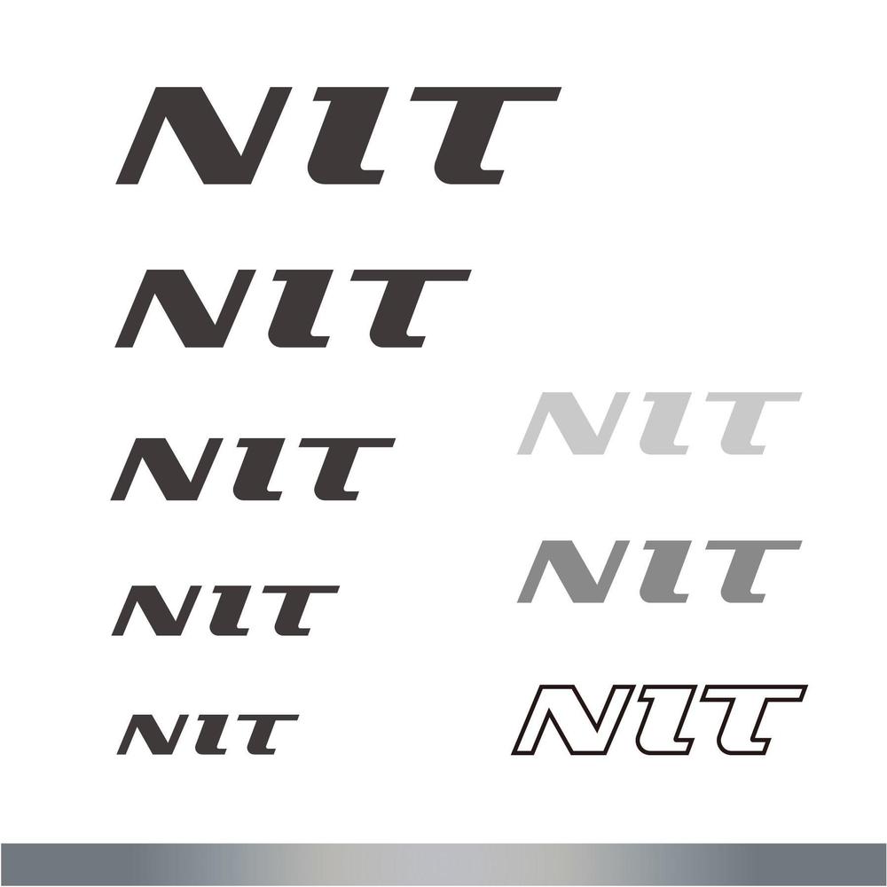 「NIT」のロゴ作成