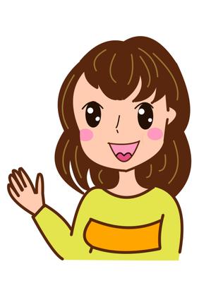 miia (miia)さんの宮城県仙台市の地域情報ブログ執筆者（女性）のキャラクターデザインへの提案
