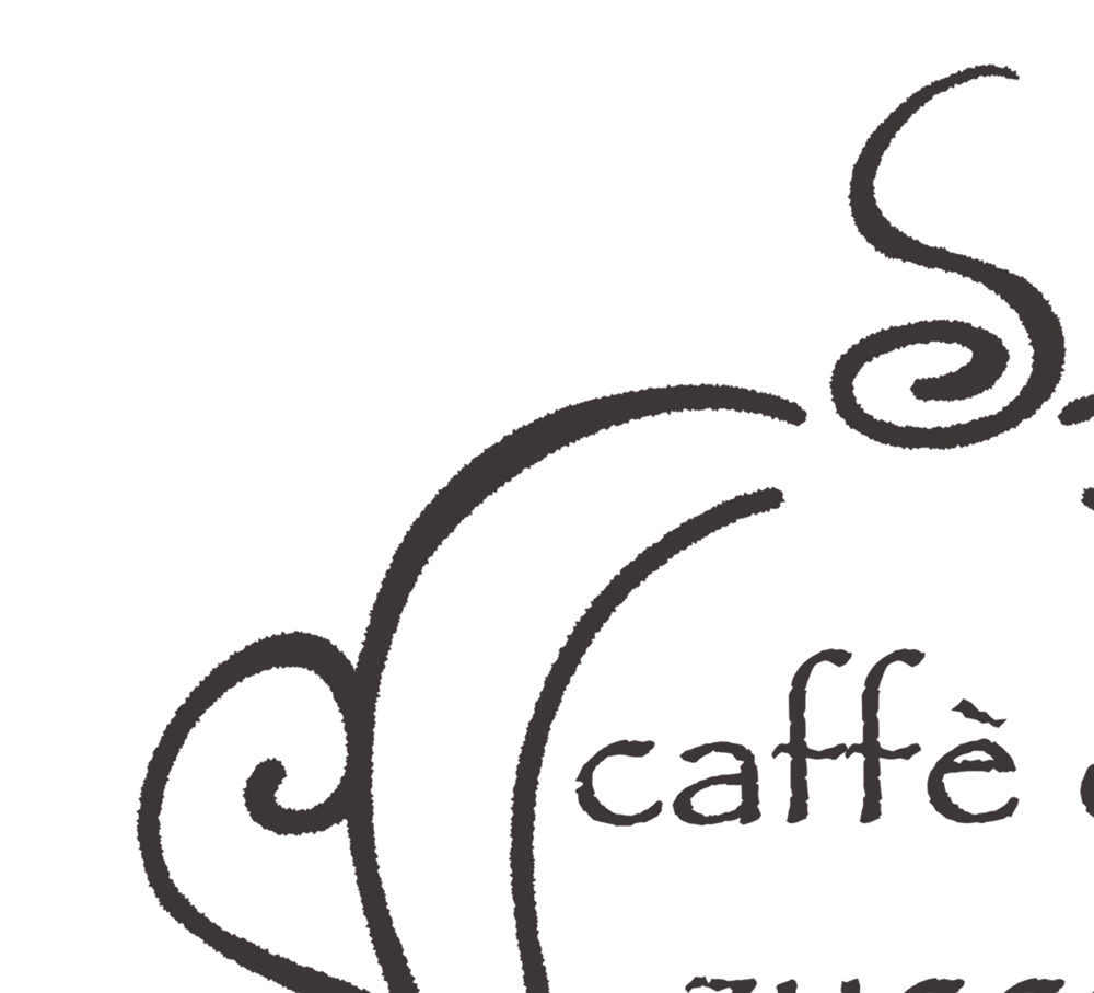 カフェ「カフェドズッカ」のロゴ