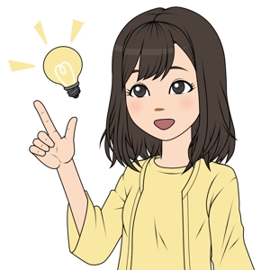 ヤマブ (YAMABu)さんの宮城県仙台市の地域情報ブログ執筆者（女性）のキャラクターデザインへの提案
