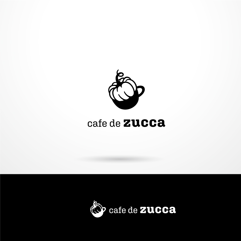 カフェ「カフェドズッカ」のロゴ