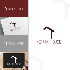 charisabse ()さんの木造注文住宅「忍者ハウス」のロゴ作成への提案