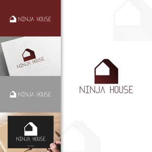 charisabse ()さんの木造注文住宅「忍者ハウス」のロゴ作成への提案