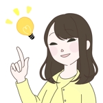 shoku04さんの宮城県仙台市の地域情報ブログ執筆者（女性）のキャラクターデザインへの提案