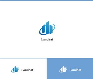 動画サムネ職人 (web-pro100)さんの不動産会社「株式会社ランドサット九州」のロゴ（商標登録予定なし）への提案