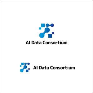 queuecat (queuecat)さんの社団法人設立「AIデータ活用コンソーシアム」のロゴへの提案