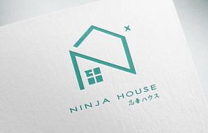 NINA DESIGN (NINA-DESIGN)さんの木造注文住宅「忍者ハウス」のロゴ作成への提案