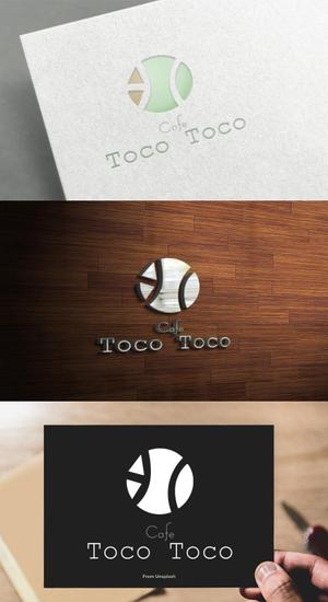 athenaabyz ()さんのカフェ「Toco Toco」のロゴへの提案