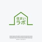 ヒロユキヨエ (OhnishiGraphic)さんのリフォーム店舗「住まいラボ」のロゴへの提案