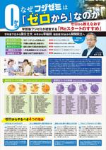 popsaurus2012さんの学習塾のチラシ（B4両面）への提案