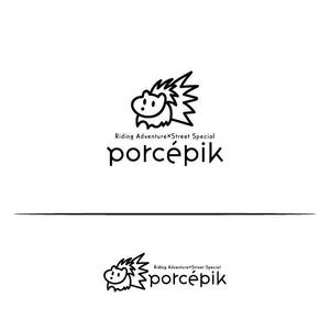 tom-ho (tom-ho)さんのツーリングバッグブランド「Porcépik(ポルケピック)」ロゴ作成への提案